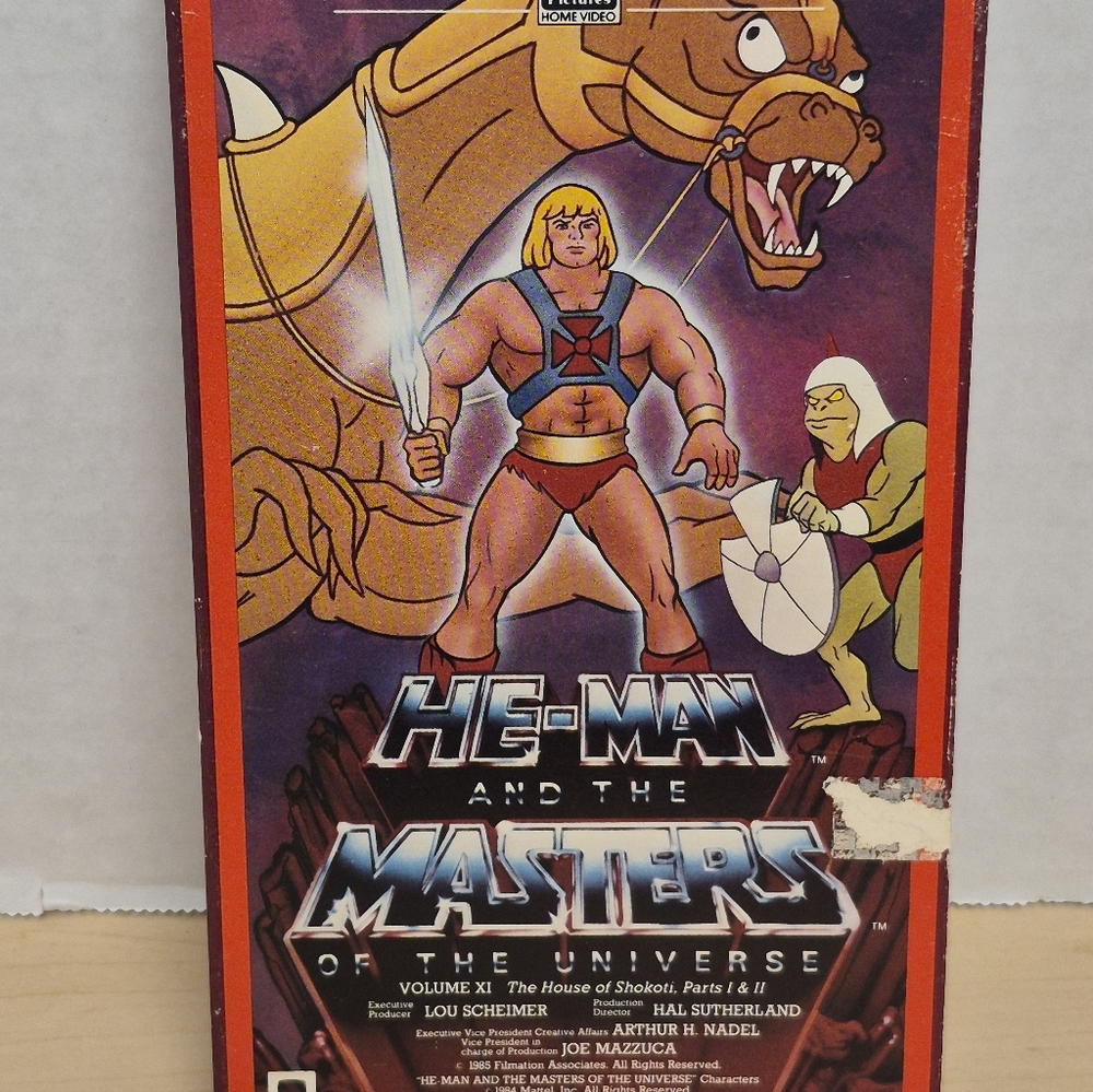 He Man And The Masters Of The Universe Volume XI VHS